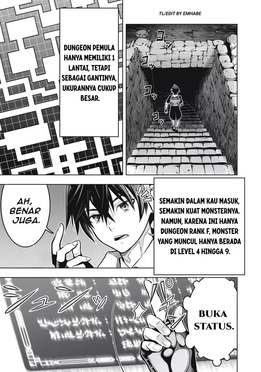 Baca Academy Saikyou no Mob Healer: Shinigee Sekai no Mob ni Tensei Shita Ore wa, Hazure Job [Healer] to Gensaku Chishiki de Musou Suru - Chapter 1.2 halaman 5