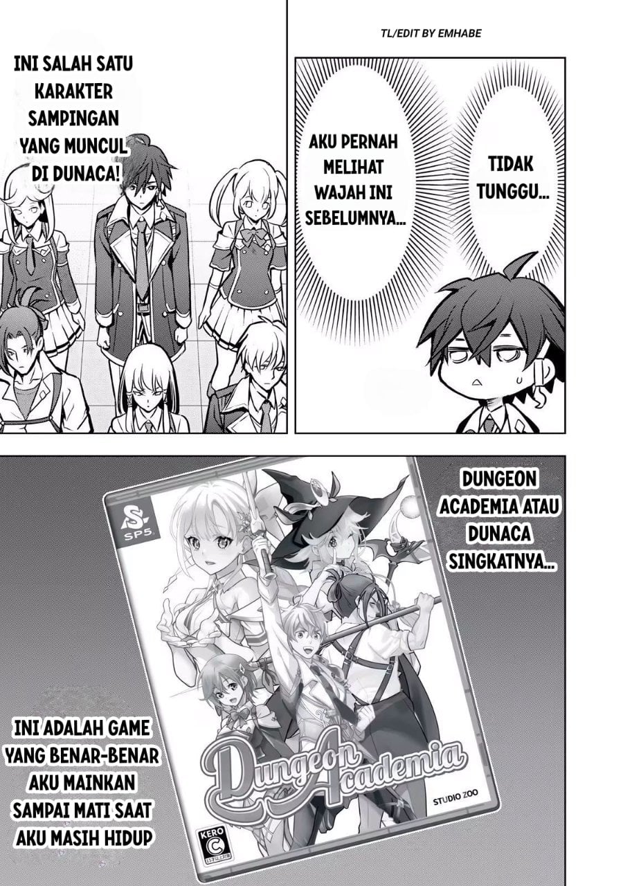 Baca Academy Saikyou no Mob Healer: Shinigee Sekai no Mob ni Tensei Shita Ore wa, Hazure Job [Healer] to Gensaku Chishiki de Musou Suru - Chapter 1 halaman 15