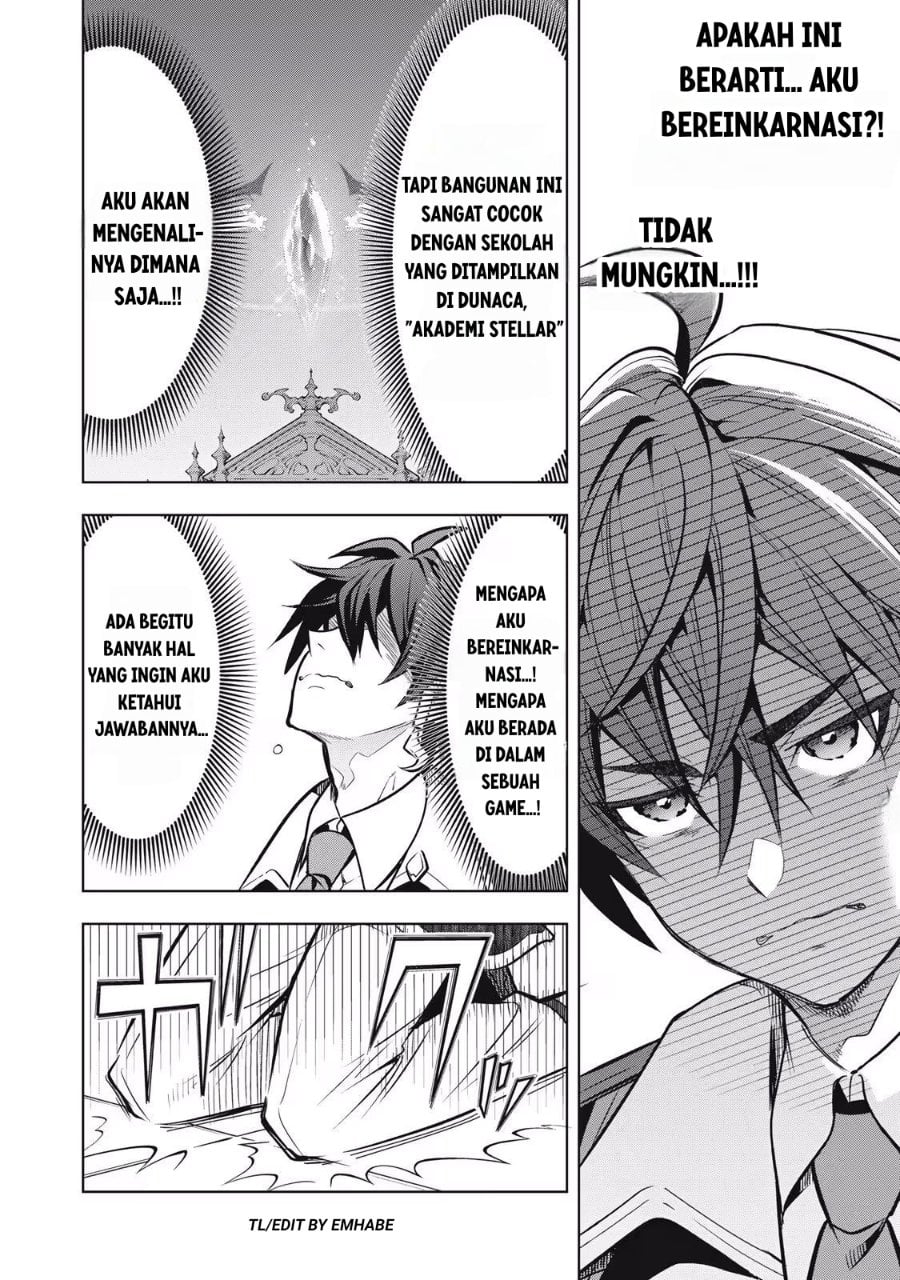 Baca Academy Saikyou no Mob Healer: Shinigee Sekai no Mob ni Tensei Shita Ore wa, Hazure Job [Healer] to Gensaku Chishiki de Musou Suru - Chapter 1 halaman 16