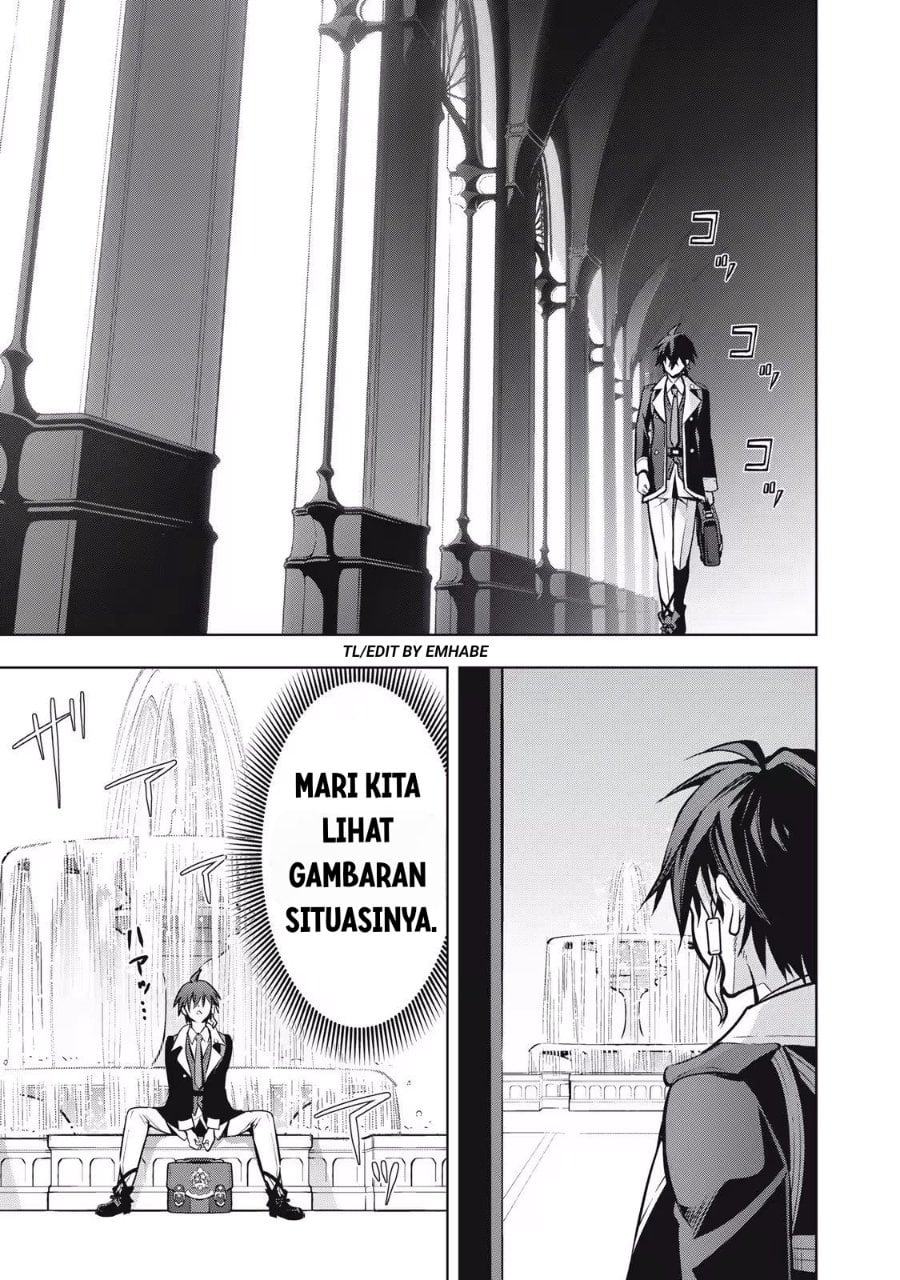 Baca Academy Saikyou no Mob Healer: Shinigee Sekai no Mob ni Tensei Shita Ore wa, Hazure Job [Healer] to Gensaku Chishiki de Musou Suru - Chapter 1 halaman 19
