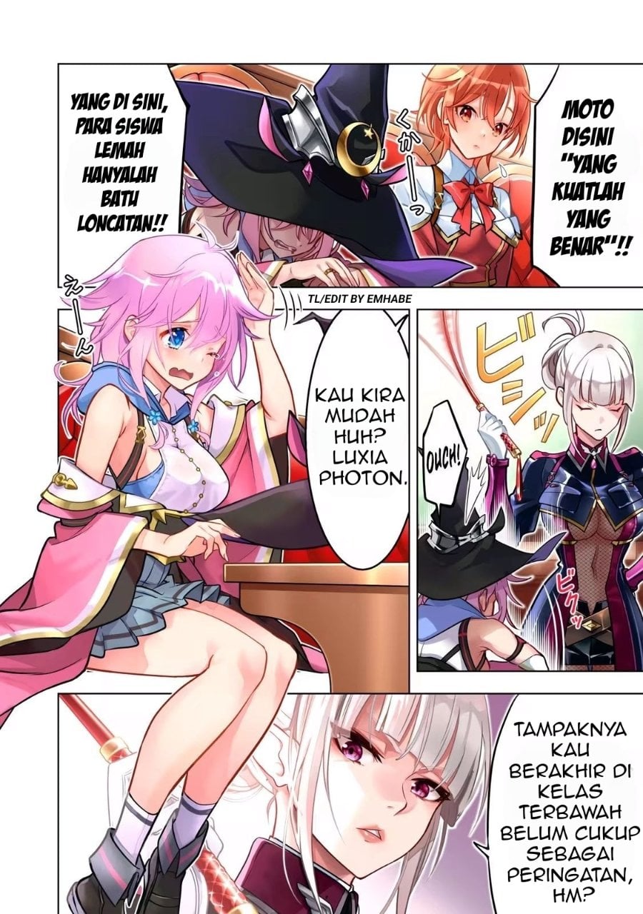 Baca Academy Saikyou no Mob Healer: Shinigee Sekai no Mob ni Tensei Shita Ore wa, Hazure Job [Healer] to Gensaku Chishiki de Musou Suru - Chapter 1 halaman 3