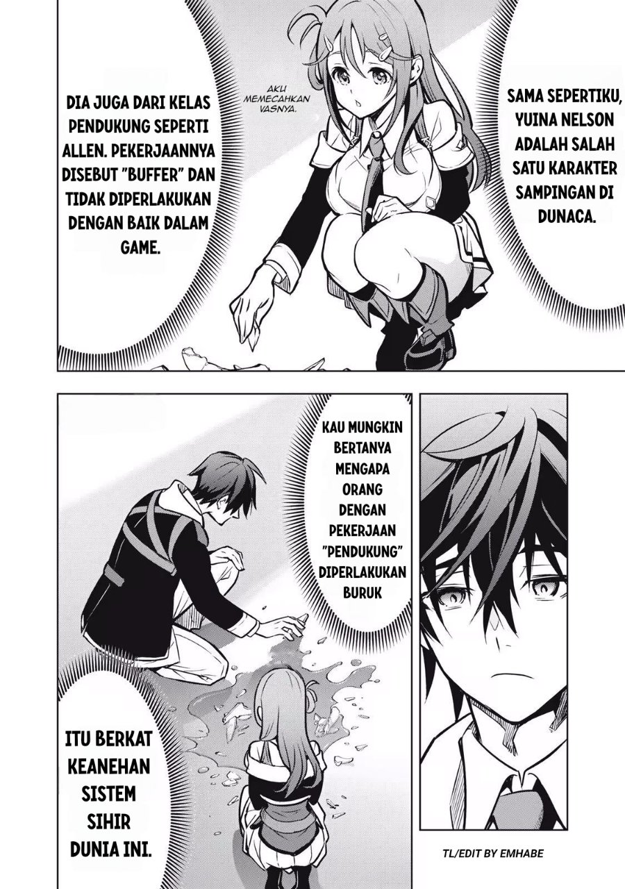 Baca Academy Saikyou no Mob Healer: Shinigee Sekai no Mob ni Tensei Shita Ore wa, Hazure Job [Healer] to Gensaku Chishiki de Musou Suru - Chapter 1 halaman 30