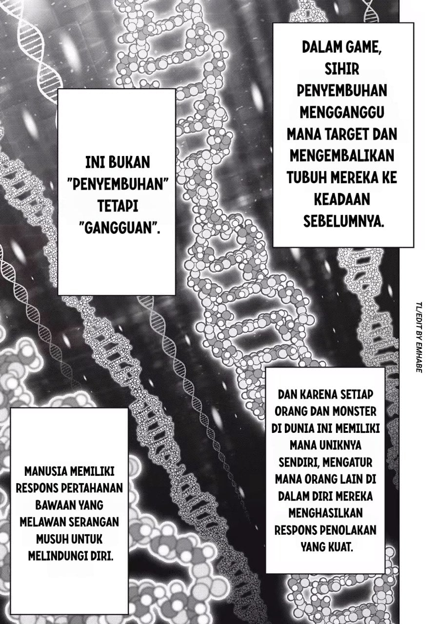 Baca Academy Saikyou no Mob Healer: Shinigee Sekai no Mob ni Tensei Shita Ore wa, Hazure Job [Healer] to Gensaku Chishiki de Musou Suru - Chapter 1 halaman 31
