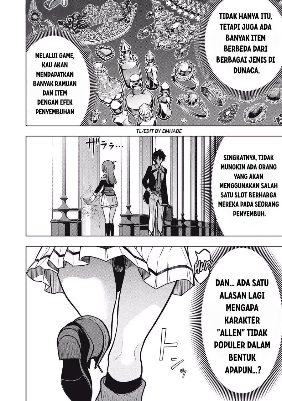 Baca Academy Saikyou no Mob Healer: Shinigee Sekai no Mob ni Tensei Shita Ore wa, Hazure Job [Healer] to Gensaku Chishiki de Musou Suru - Chapter 1 halaman 34