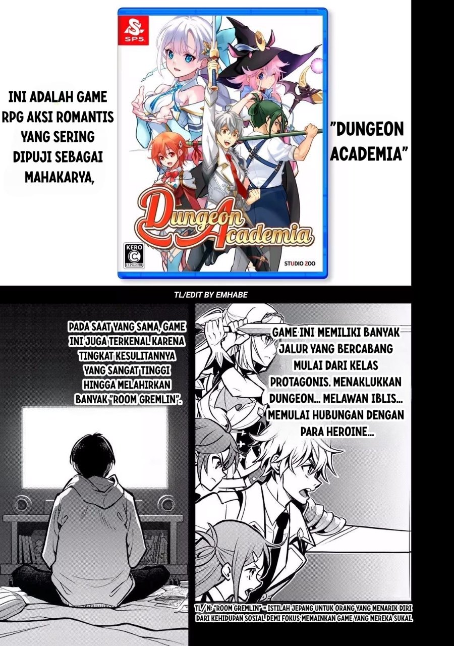 Baca Academy Saikyou no Mob Healer: Shinigee Sekai no Mob ni Tensei Shita Ore wa, Hazure Job [Healer] to Gensaku Chishiki de Musou Suru - Chapter 1 halaman 7