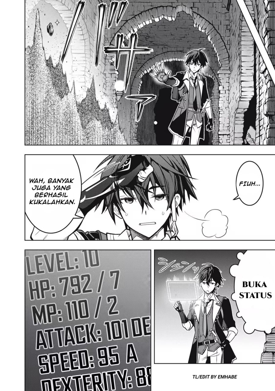 Baca Academy Saikyou no Mob Healer: Shinigee Sekai no Mob ni Tensei Shita Ore wa, Hazure Job [Healer] to Gensaku Chishiki de Musou Suru - Chapter 2.1 halaman 11