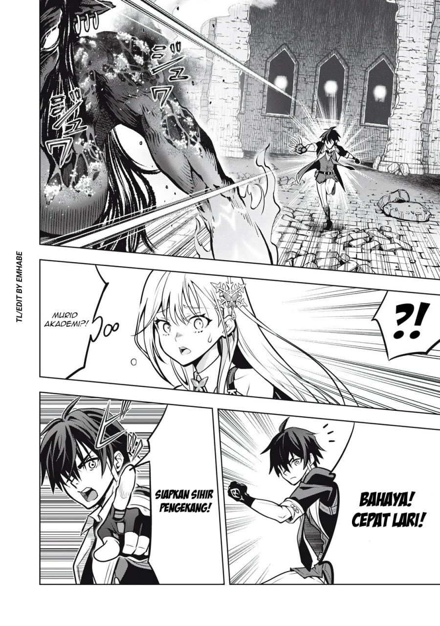 Baca Academy Saikyou no Mob Healer: Shinigee Sekai no Mob ni Tensei Shita Ore wa, Hazure Job [Healer] to Gensaku Chishiki de Musou Suru - Chapter 2.2 halaman 19