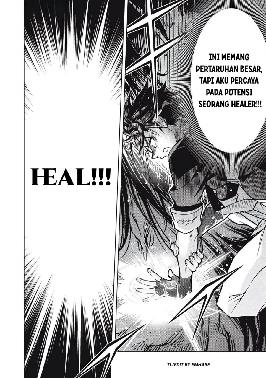 Baca Academy Saikyou no Mob Healer: Shinigee Sekai no Mob ni Tensei Shita Ore wa, Hazure Job [Healer] to Gensaku Chishiki de Musou Suru - Chapter 2.2 halaman 25