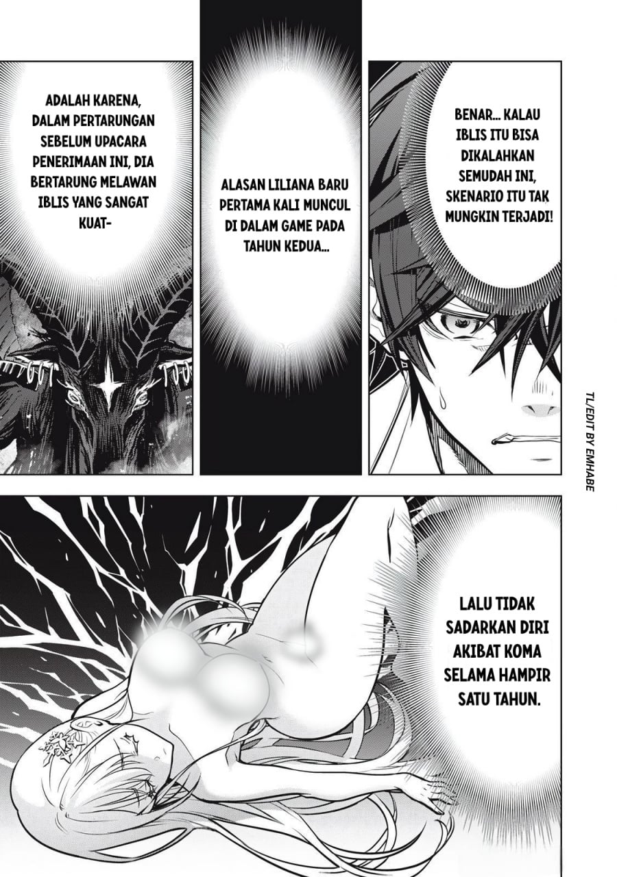 Baca Academy Saikyou no Mob Healer: Shinigee Sekai no Mob ni Tensei Shita Ore wa, Hazure Job [Healer] to Gensaku Chishiki de Musou Suru - Chapter 2.2 halaman 9