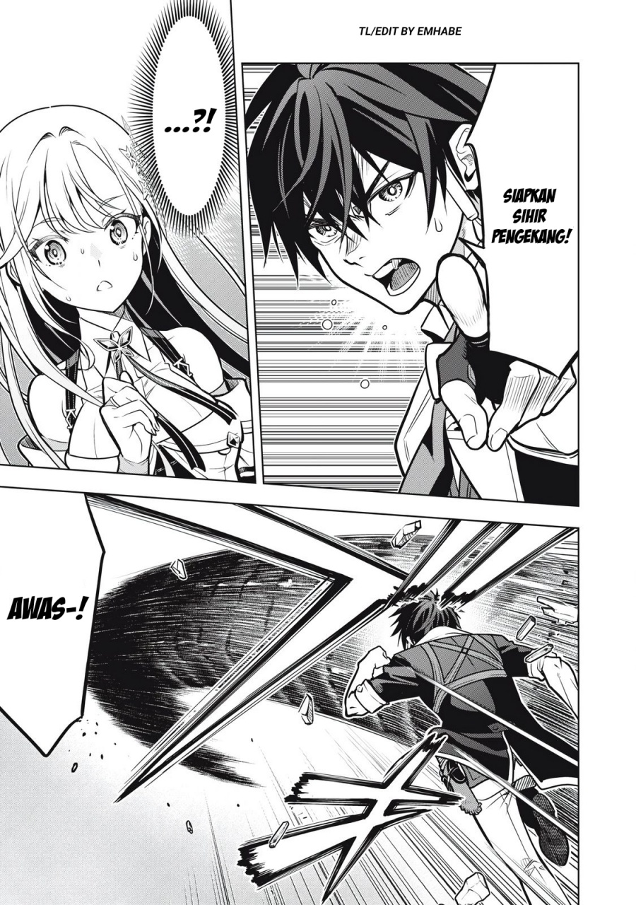 Baca Academy Saikyou no Mob Healer: Shinigee Sekai no Mob ni Tensei Shita Ore wa, Hazure Job [Healer] to Gensaku Chishiki de Musou Suru - Chapter 3.1 halaman 10