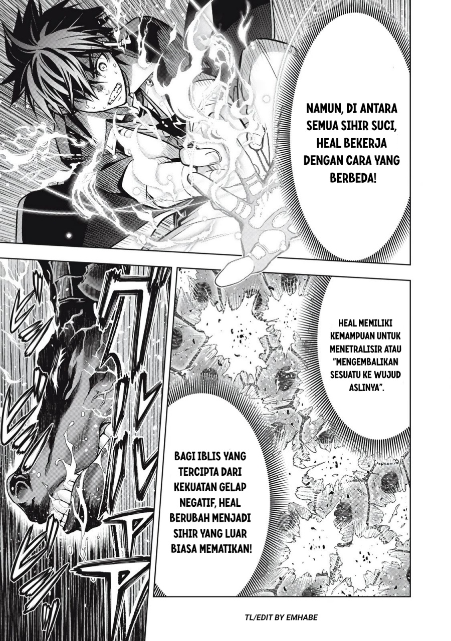 Baca Academy Saikyou no Mob Healer: Shinigee Sekai no Mob ni Tensei Shita Ore wa, Hazure Job [Healer] to Gensaku Chishiki de Musou Suru - Chapter 3.1 halaman 14