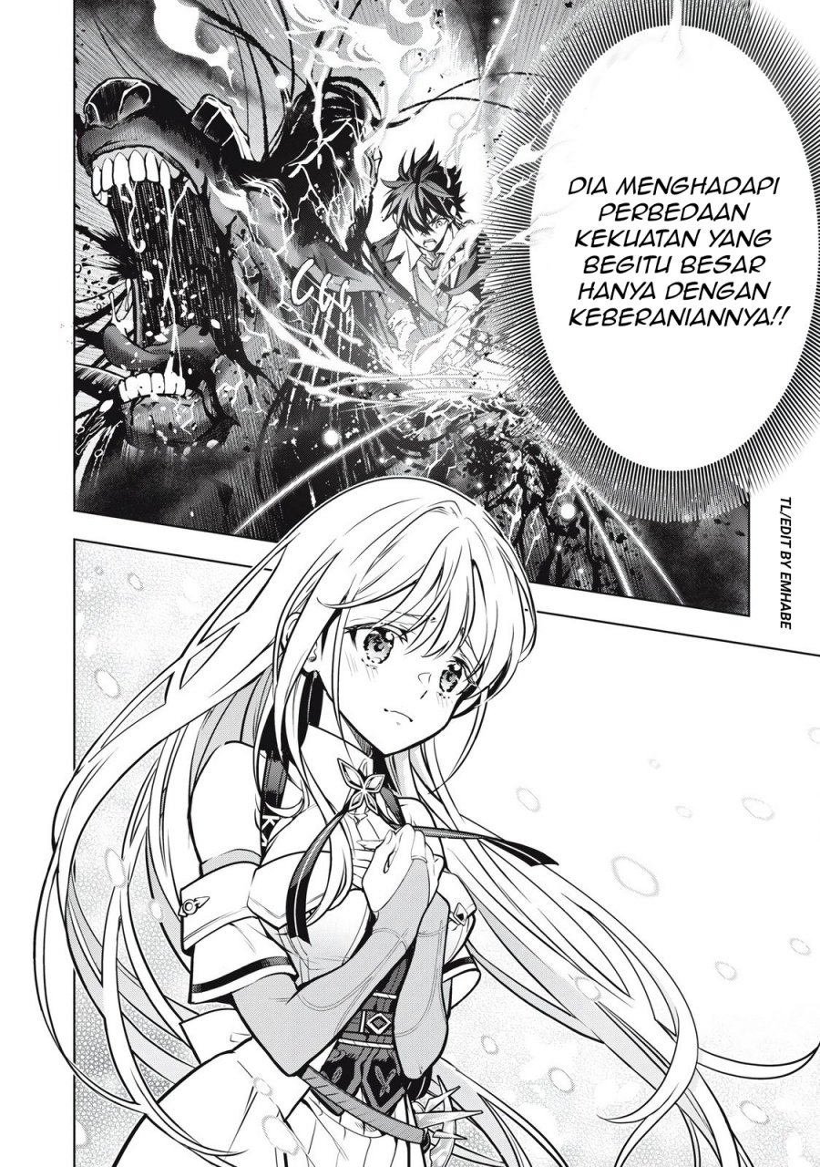 Baca Academy Saikyou no Mob Healer: Shinigee Sekai no Mob ni Tensei Shita Ore wa, Hazure Job [Healer] to Gensaku Chishiki de Musou Suru - Chapter 3.1 halaman 17