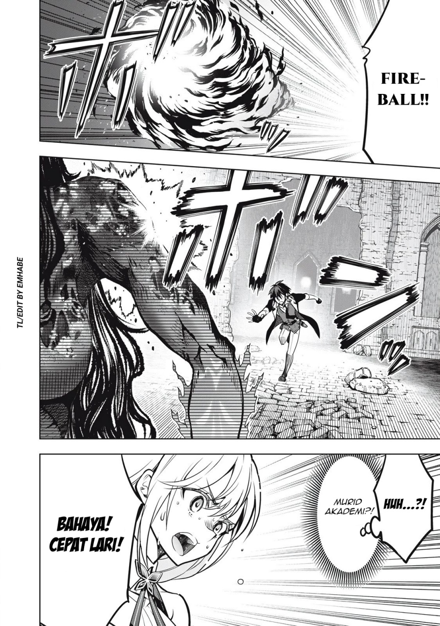 Baca Academy Saikyou no Mob Healer: Shinigee Sekai no Mob ni Tensei Shita Ore wa, Hazure Job [Healer] to Gensaku Chishiki de Musou Suru - Chapter 3.1 halaman 9