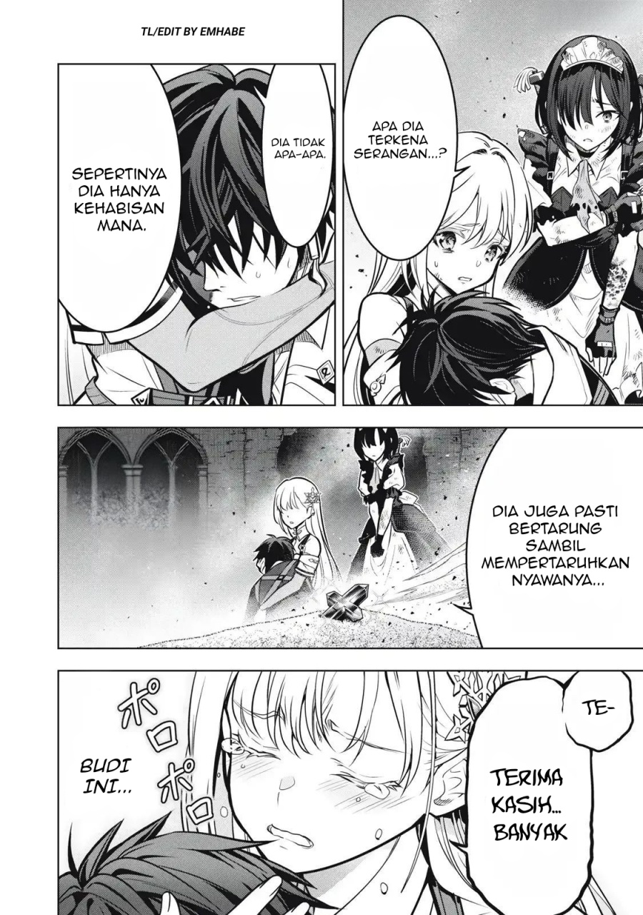 Baca Academy Saikyou no Mob Healer: Shinigee Sekai no Mob ni Tensei Shita Ore wa, Hazure Job [Healer] to Gensaku Chishiki de Musou Suru - Chapter 3.2 halaman 12