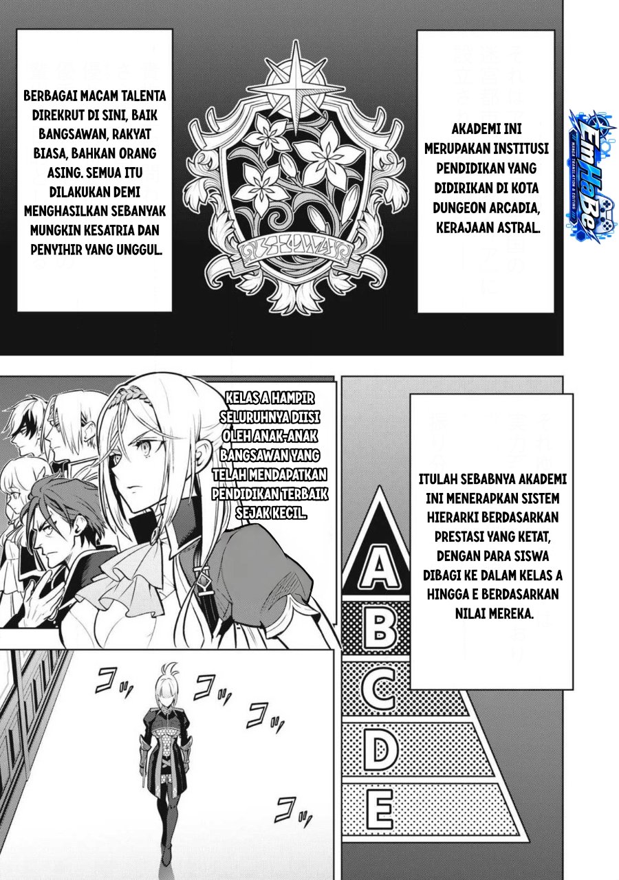 Academy Saikyou no Mob Healer: Shinigee Sekai no Mob ni Tensei Shita Ore wa, Hazure Job [Healer] to Gensaku Chishiki de Musou Suru Chapter 5.1 - Page 5