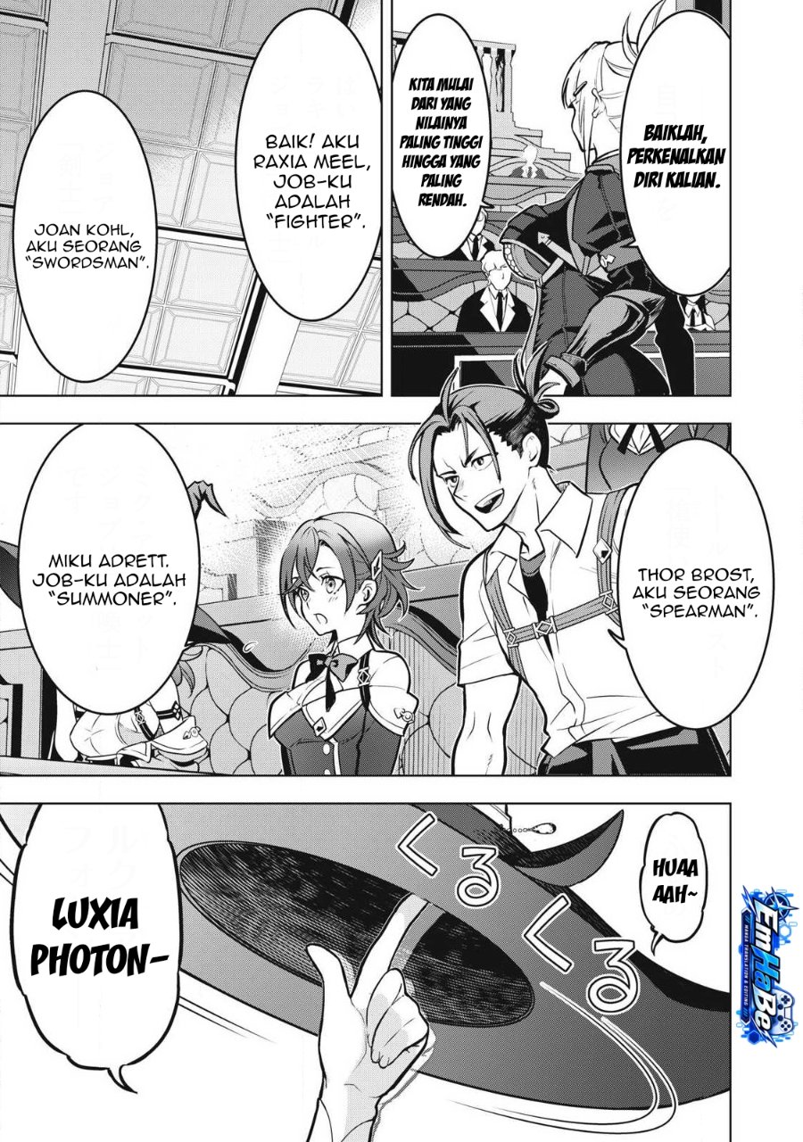Academy Saikyou no Mob Healer: Shinigee Sekai no Mob ni Tensei Shita Ore wa, Hazure Job [Healer] to Gensaku Chishiki de Musou Suru Chapter 5.1 - Page 9