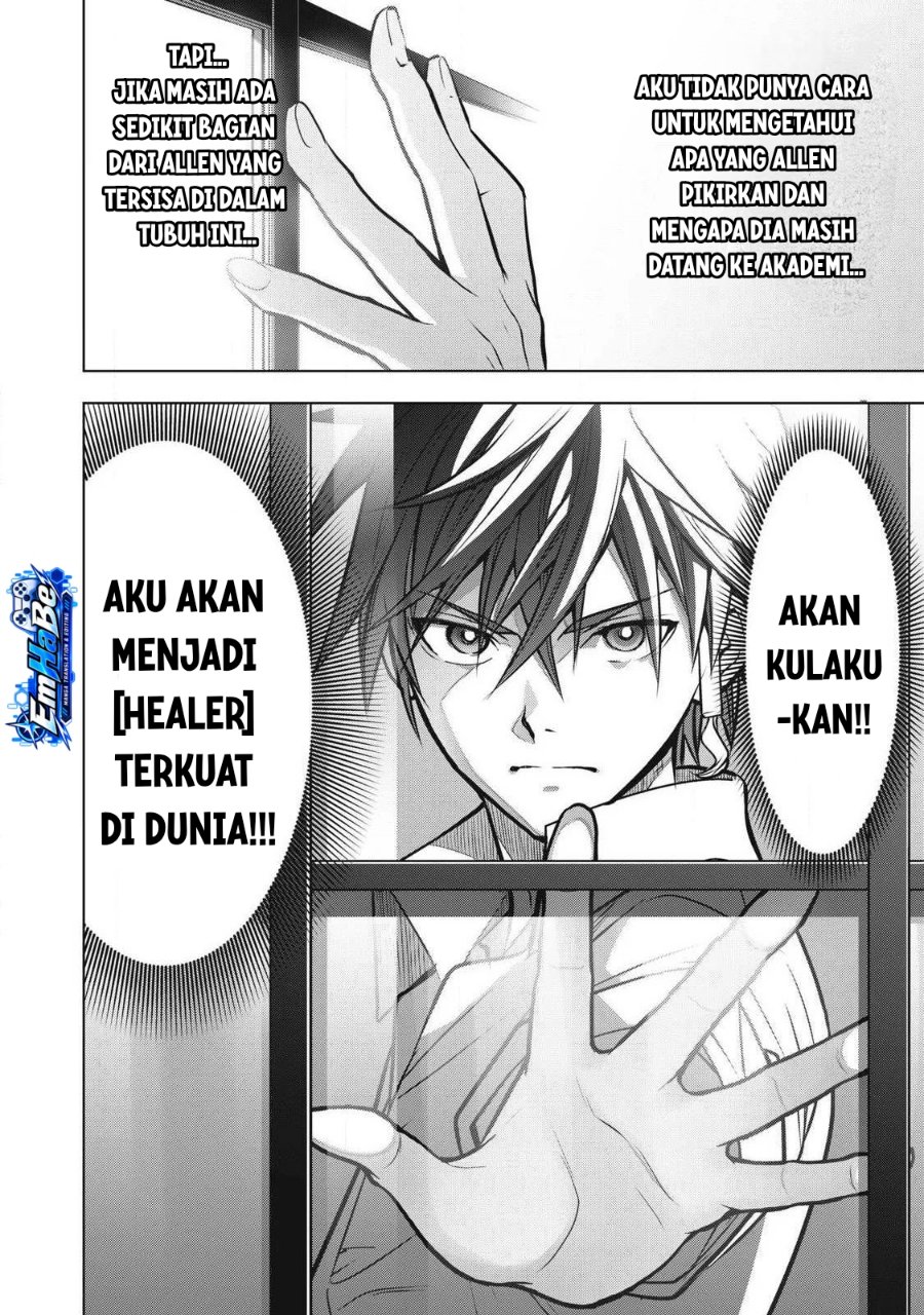 Academy Saikyou no Mob Healer: Shinigee Sekai no Mob ni Tensei Shita Ore wa, Hazure Job [Healer] to Gensaku Chishiki de Musou Suru Chapter 5.2 - Page 14