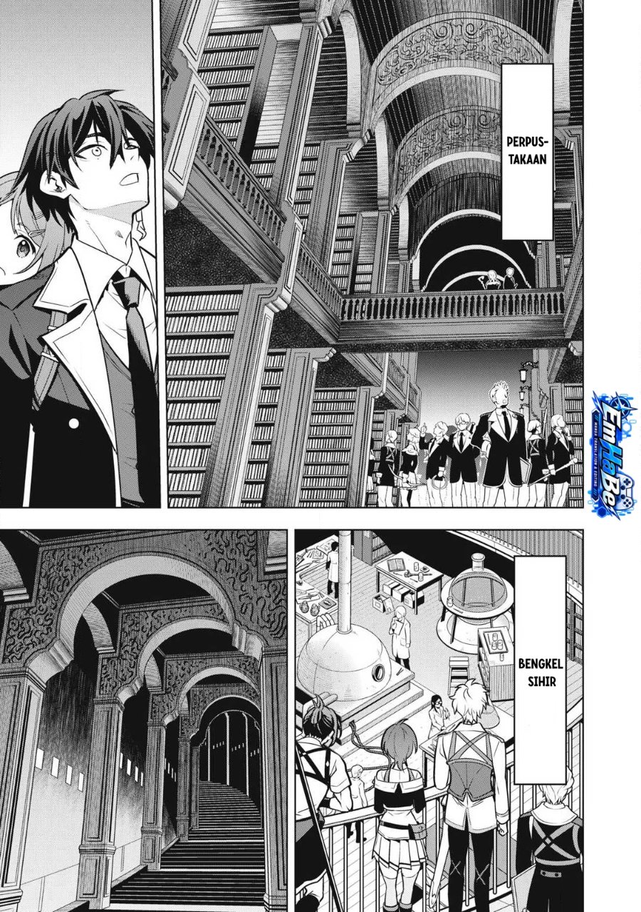 Academy Saikyou no Mob Healer: Shinigee Sekai no Mob ni Tensei Shita Ore wa, Hazure Job [Healer] to Gensaku Chishiki de Musou Suru Chapter 5.2 - Page 19