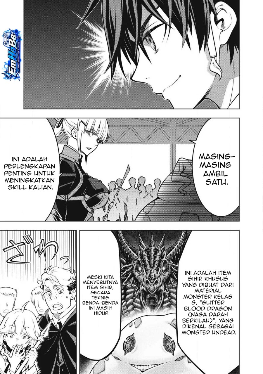 Academy Saikyou no Mob Healer: Shinigee Sekai no Mob ni Tensei Shita Ore wa, Hazure Job [Healer] to Gensaku Chishiki de Musou Suru Chapter 5.2 - Page 21