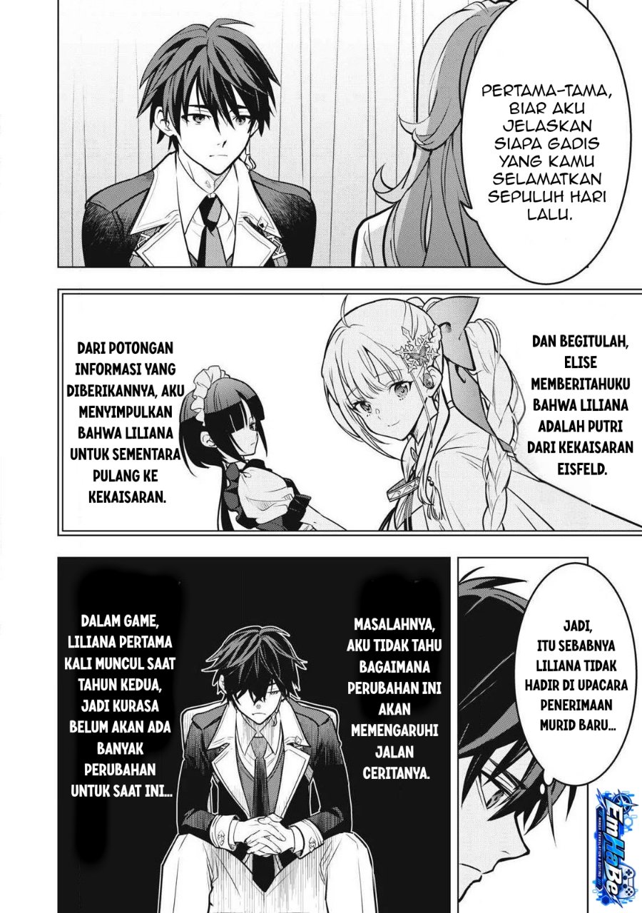 Academy Saikyou no Mob Healer: Shinigee Sekai no Mob ni Tensei Shita Ore wa, Hazure Job [Healer] to Gensaku Chishiki de Musou Suru Chapter 5.2 - Page 4