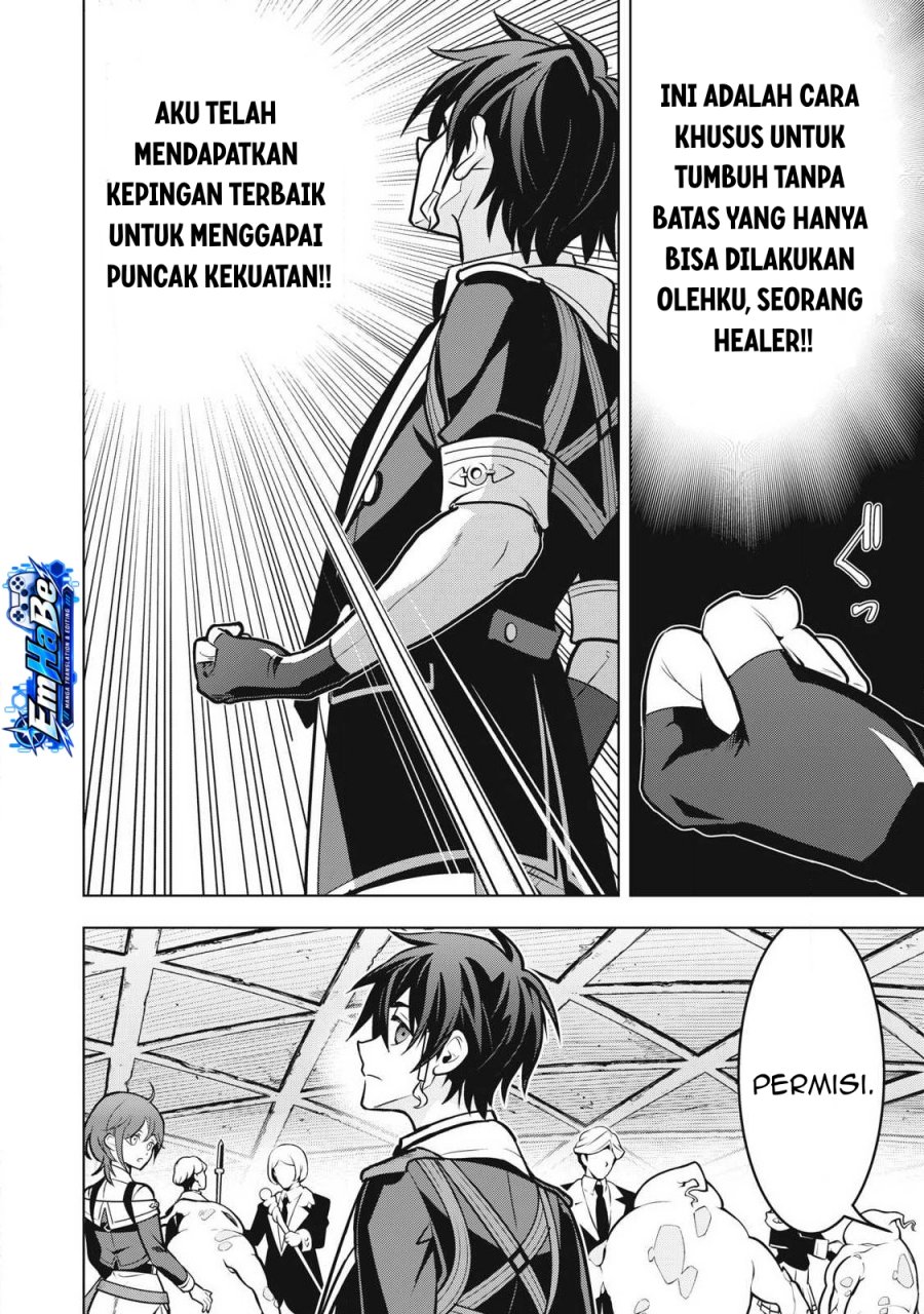 Academy Saikyou no Mob Healer: Shinigee Sekai no Mob ni Tensei Shita Ore wa, Hazure Job [Healer] to Gensaku Chishiki de Musou Suru Chapter 6.1 - Page 16