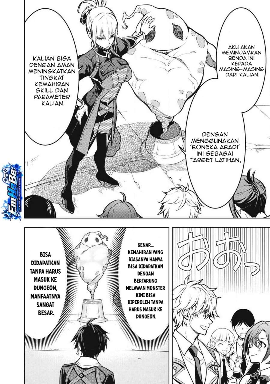 Academy Saikyou no Mob Healer: Shinigee Sekai no Mob ni Tensei Shita Ore wa, Hazure Job [Healer] to Gensaku Chishiki de Musou Suru Chapter 6.1 - Page 4