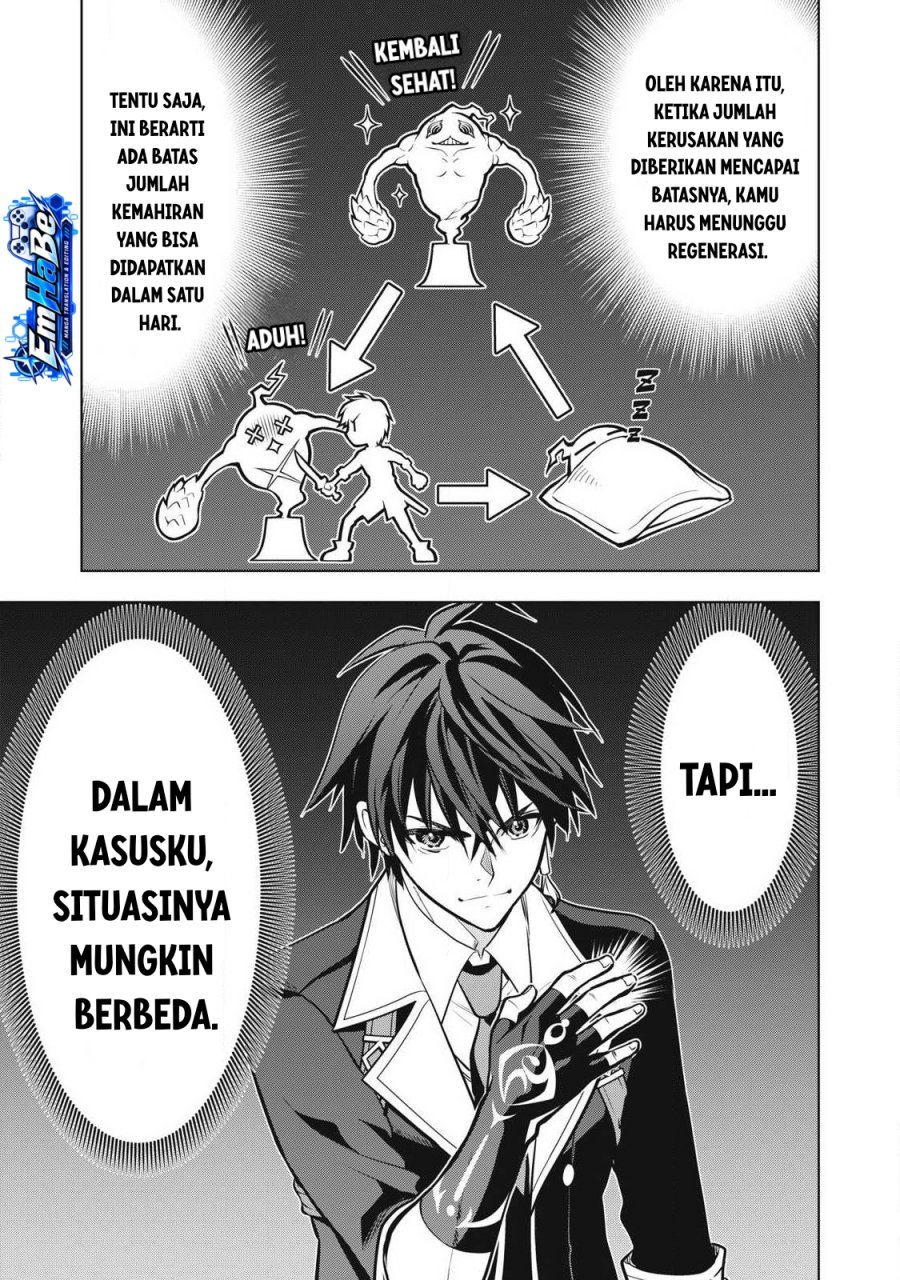 Academy Saikyou no Mob Healer: Shinigee Sekai no Mob ni Tensei Shita Ore wa, Hazure Job [Healer] to Gensaku Chishiki de Musou Suru Chapter 6.1 - Page 9