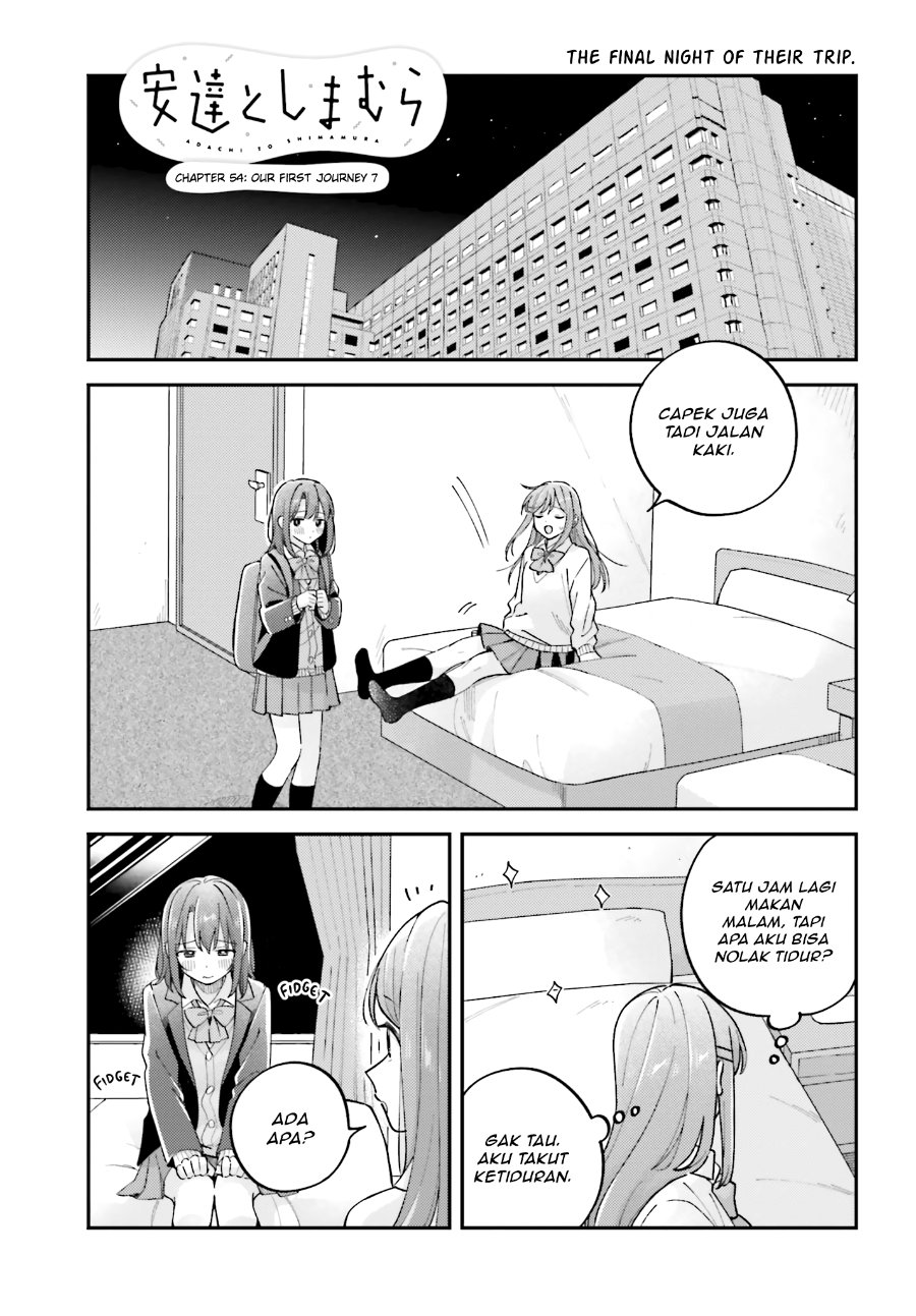 Adachi to Shimamura Chapter 54 - Page 1