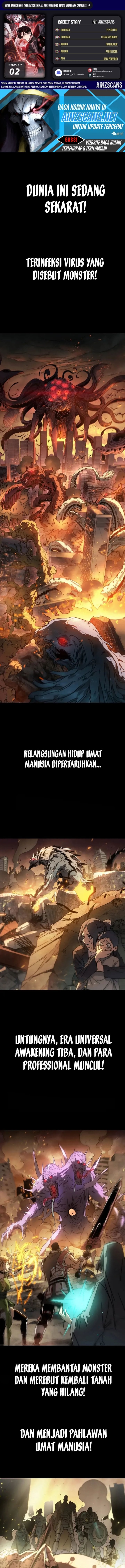 Baca After Breaking off the Relationship, All my Summoned Beasts Were Dark Creatures - Chapter 1 halaman 1