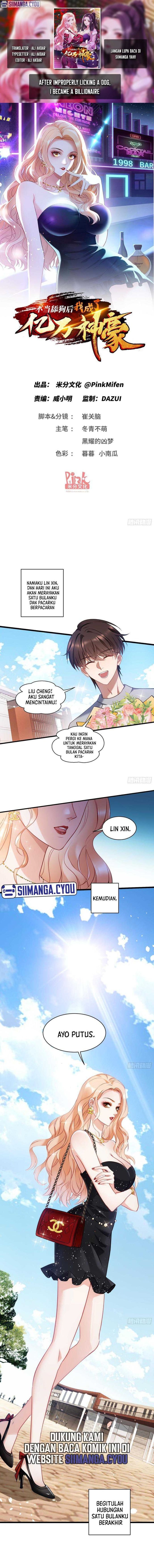 Baca After Improperly Licking a Dog, I Became a Billionaire - Chapter 1 halaman 1