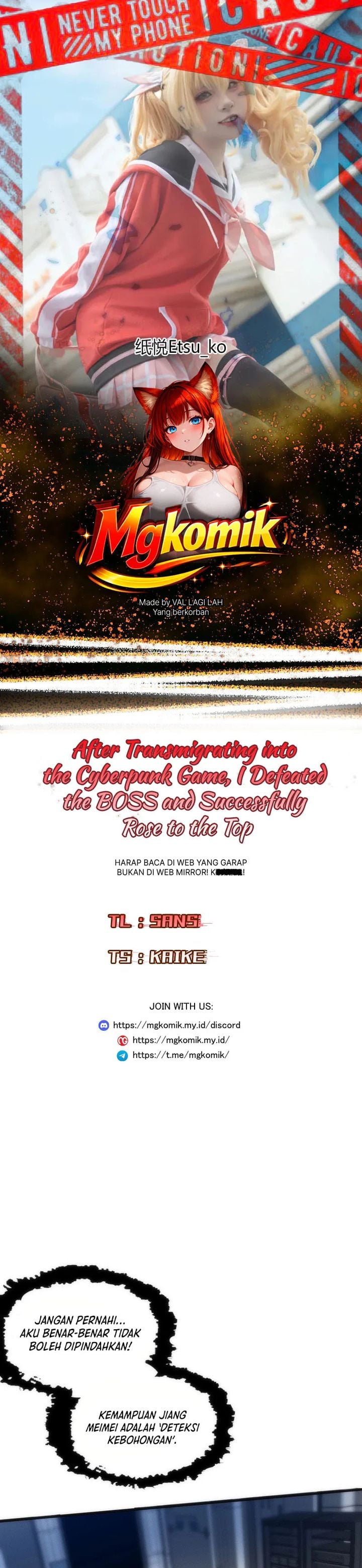 Baca After Transmigrating into the Cyberpunk Game, I Defeated the BOSS and Successfully Rose to the Top - Chapter 13 halaman 1