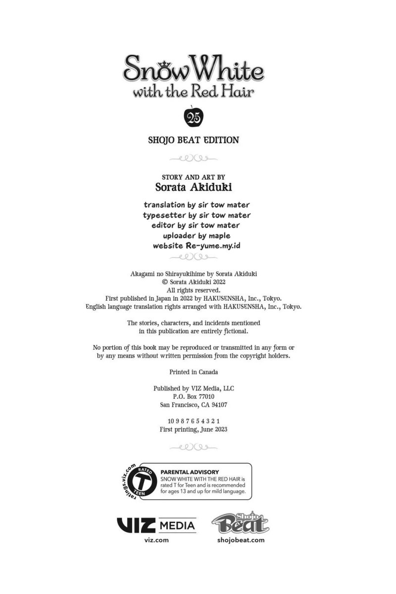 Baca Akagami no Shirayukihime - Chapter 127.5 halaman 11
