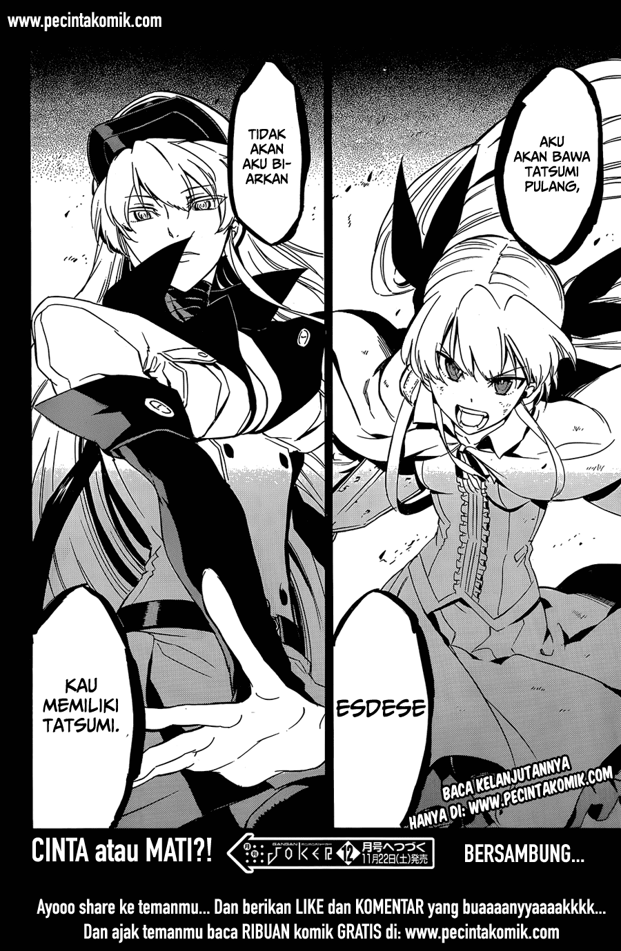 Baca Akame ga Kill! - Chapter 53.2 halaman 39