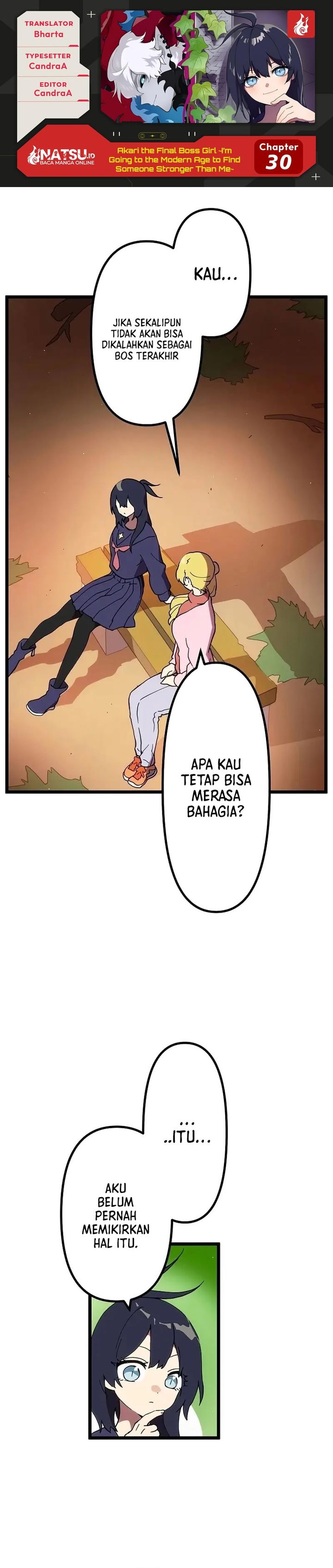Baca Akari the Final Boss Girl ~I'm Going to the Modern Age to Find Someone Stronger Than Me~ - Chapter 30 halaman 1