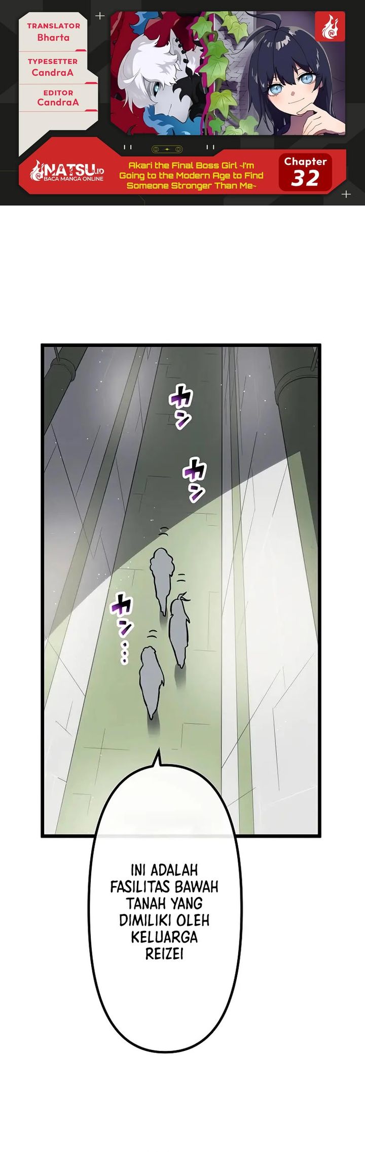 Baca Akari the Final Boss Girl ~I'm Going to the Modern Age to Find Someone Stronger Than Me~ - Chapter 32 halaman 1
