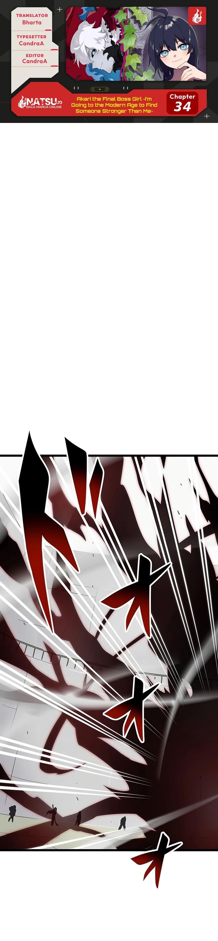 Baca Akari the Final Boss Girl ~I'm Going to the Modern Age to Find Someone Stronger Than Me~ - Chapter 34 halaman 1