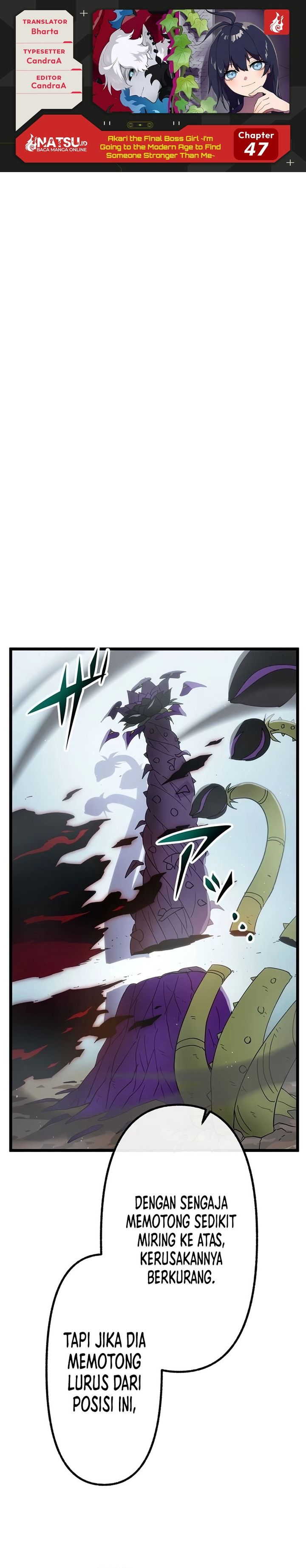 Akari the Final Boss Girl ~I'm Going to the Modern Age to Find Someone Stronger Than Me~ Chapter 47 - Page 1