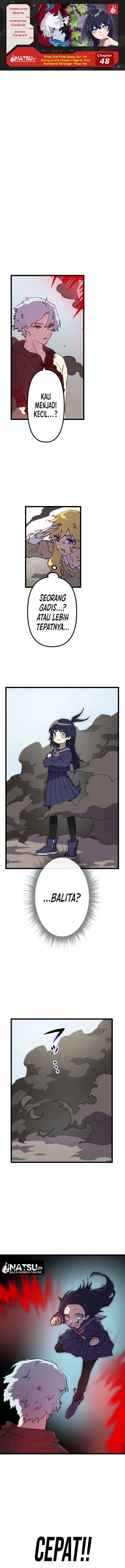 Akari the Final Boss Girl ~I'm Going to the Modern Age to Find Someone Stronger Than Me~ Chapter 48 - Page 1