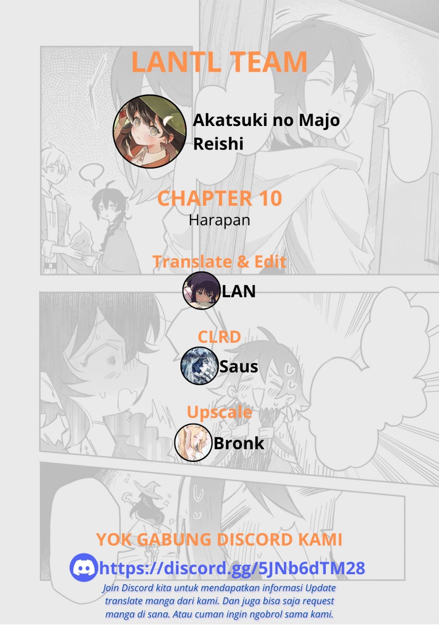 Baca Akatsuki no Majo Reishi wa Jiyu ni Ikitai Mao Tobatsu o Oeta Node, Nonbiri o Mise o Hirakimasu - Chapter 10 halaman 1