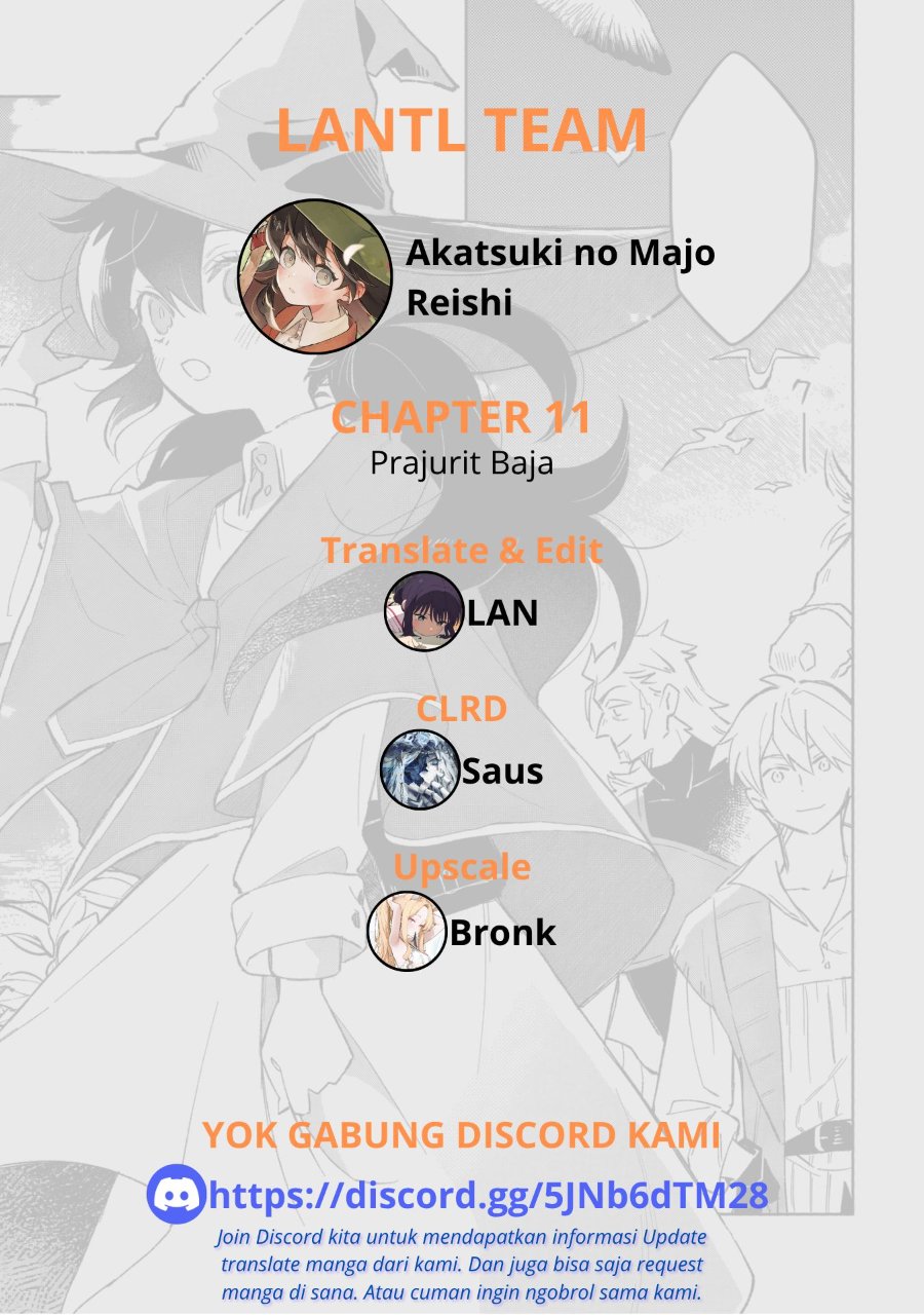 Baca Akatsuki no Majo Reishi wa Jiyu ni Ikitai Mao Tobatsu o Oeta Node, Nonbiri o Mise o Hirakimasu - Chapter 11 halaman 1