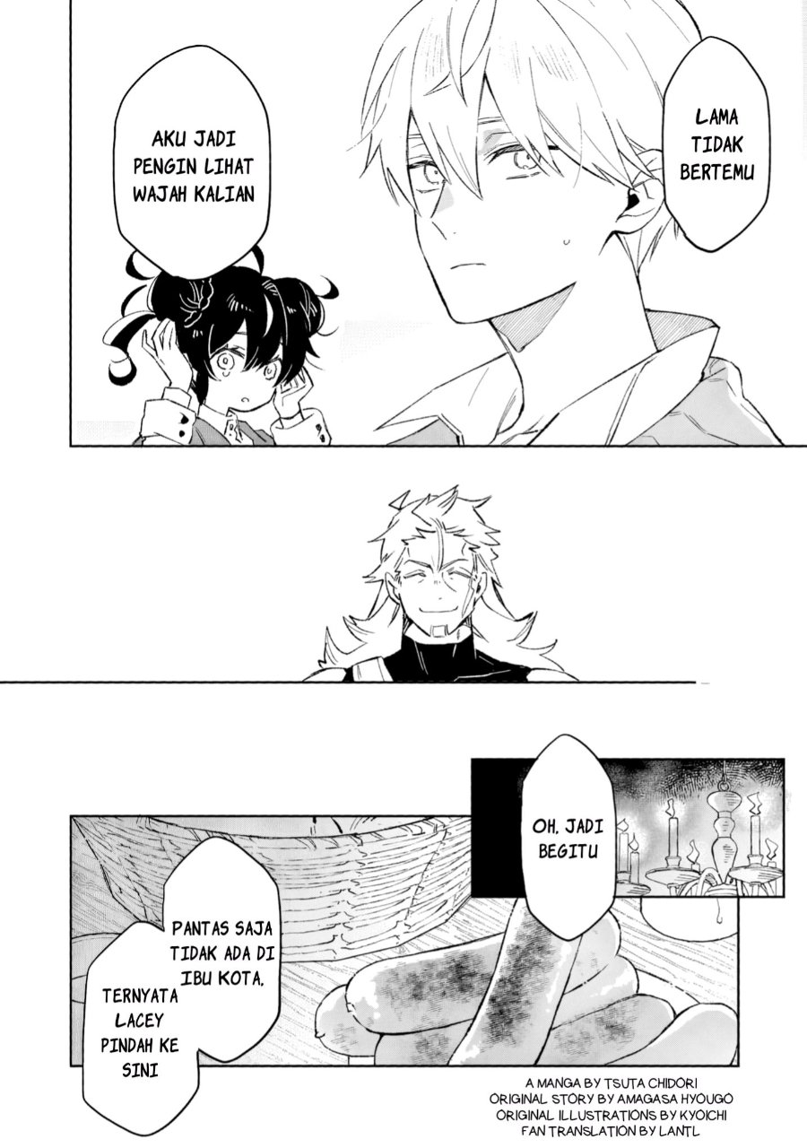 Baca Akatsuki no Majo Reishi wa Jiyu ni Ikitai Mao Tobatsu o Oeta Node, Nonbiri o Mise o Hirakimasu - Chapter 11 halaman 17