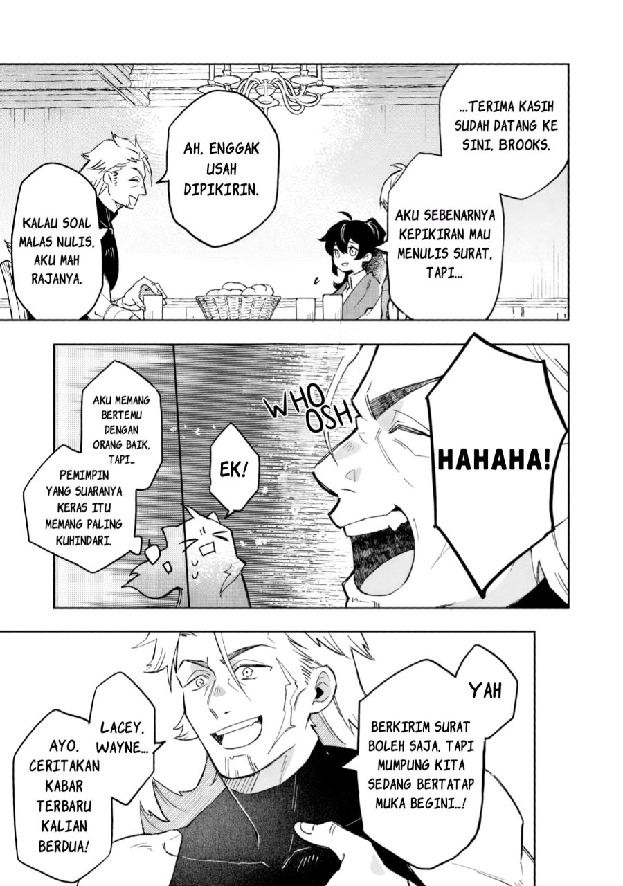 Baca Akatsuki no Majo Reishi wa Jiyu ni Ikitai Mao Tobatsu o Oeta Node, Nonbiri o Mise o Hirakimasu - Chapter 11 halaman 20