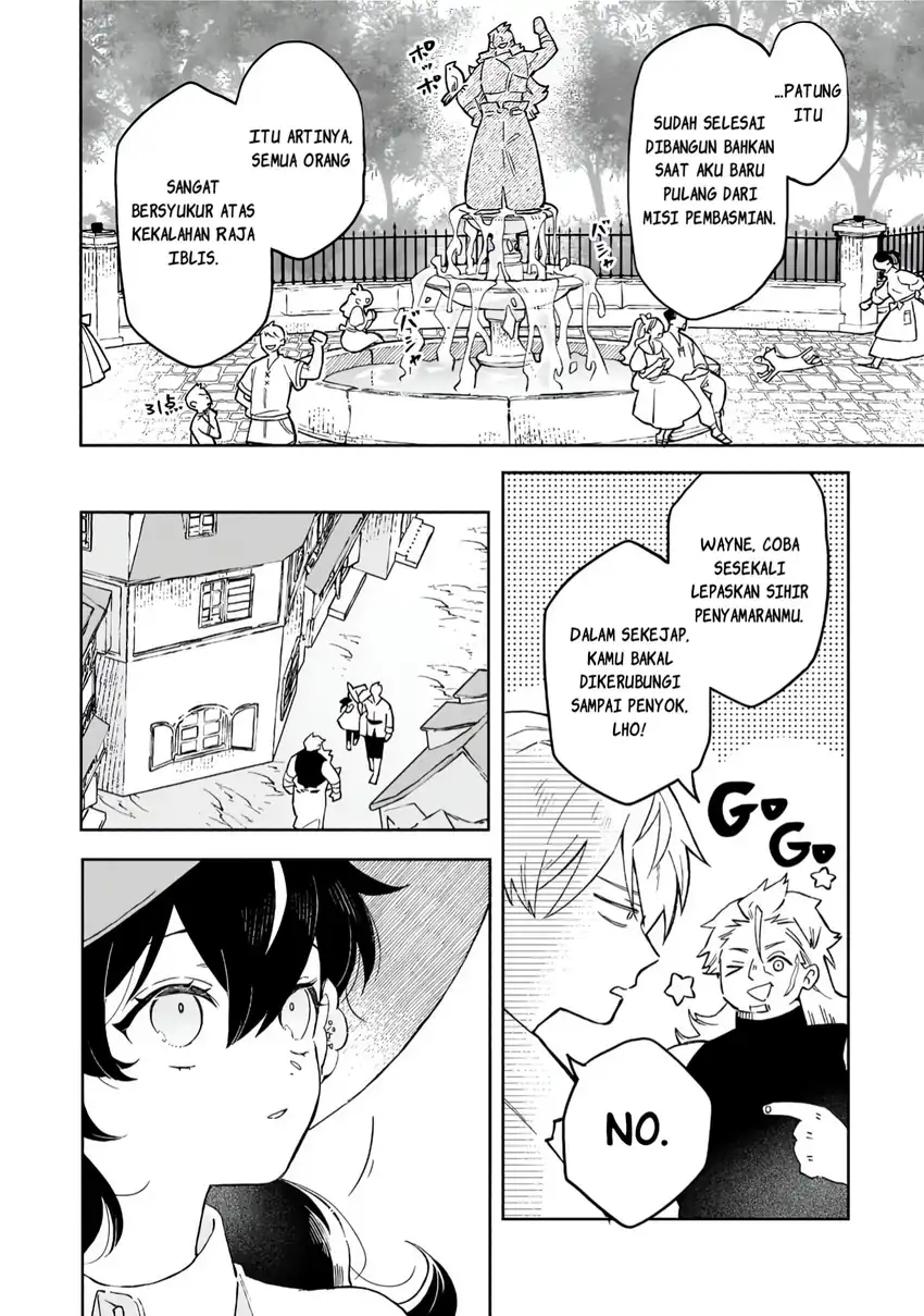 Baca Akatsuki no Majo Reishi wa Jiyu ni Ikitai Mao Tobatsu o Oeta Node, Nonbiri o Mise o Hirakimasu - Chapter 12 halaman 10