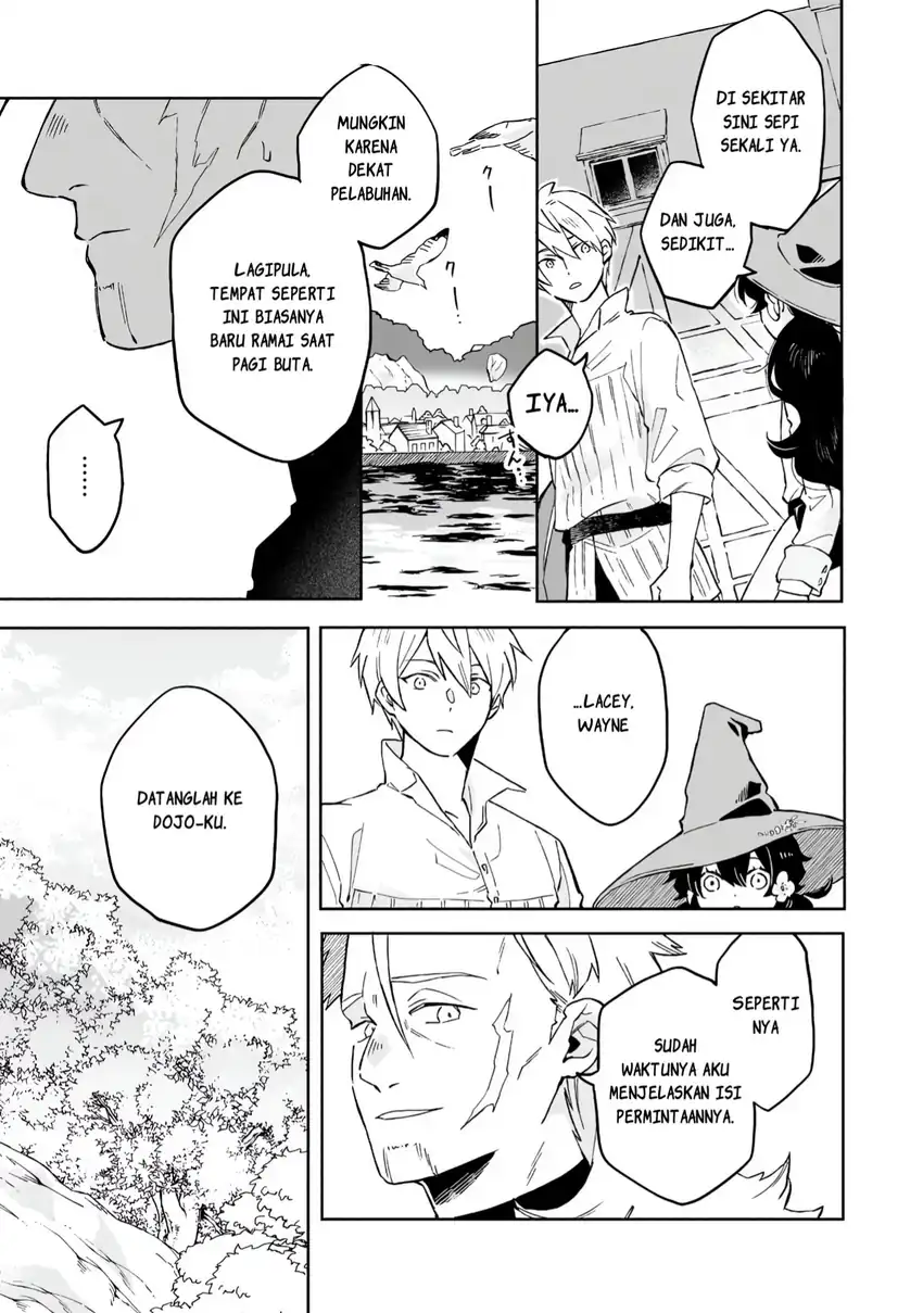 Baca Akatsuki no Majo Reishi wa Jiyu ni Ikitai Mao Tobatsu o Oeta Node, Nonbiri o Mise o Hirakimasu - Chapter 12 halaman 11