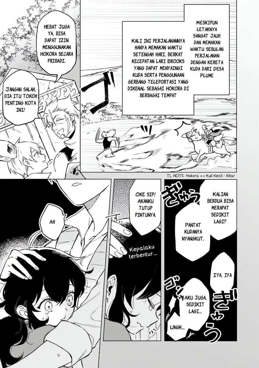 Baca Akatsuki no Majo Reishi wa Jiyu ni Ikitai Mao Tobatsu o Oeta Node, Nonbiri o Mise o Hirakimasu - Chapter 12 halaman 3