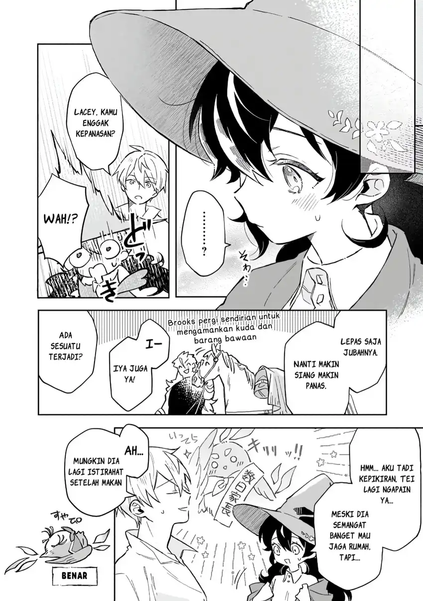 Baca Akatsuki no Majo Reishi wa Jiyu ni Ikitai Mao Tobatsu o Oeta Node, Nonbiri o Mise o Hirakimasu - Chapter 12 halaman 4