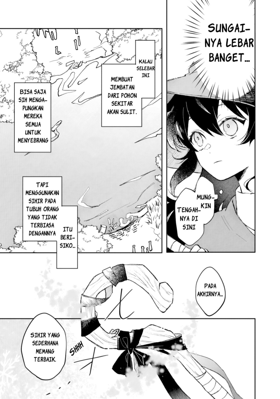 Baca Akatsuki no Majo Reishi wa Jiyu ni Ikitai Mao Tobatsu o Oeta Node, Nonbiri o Mise o Hirakimasu - Chapter 9 halaman 28