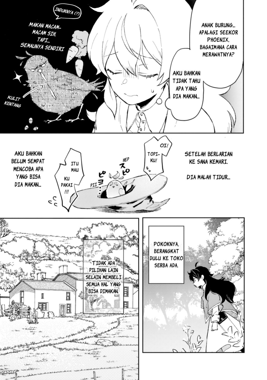 Baca Akatsuki no Majo Reishi wa Jiyu ni Ikitai Mao Tobatsu o Oeta Node, Nonbiri o Mise o Hirakimasu - Chapter 9 halaman 4
