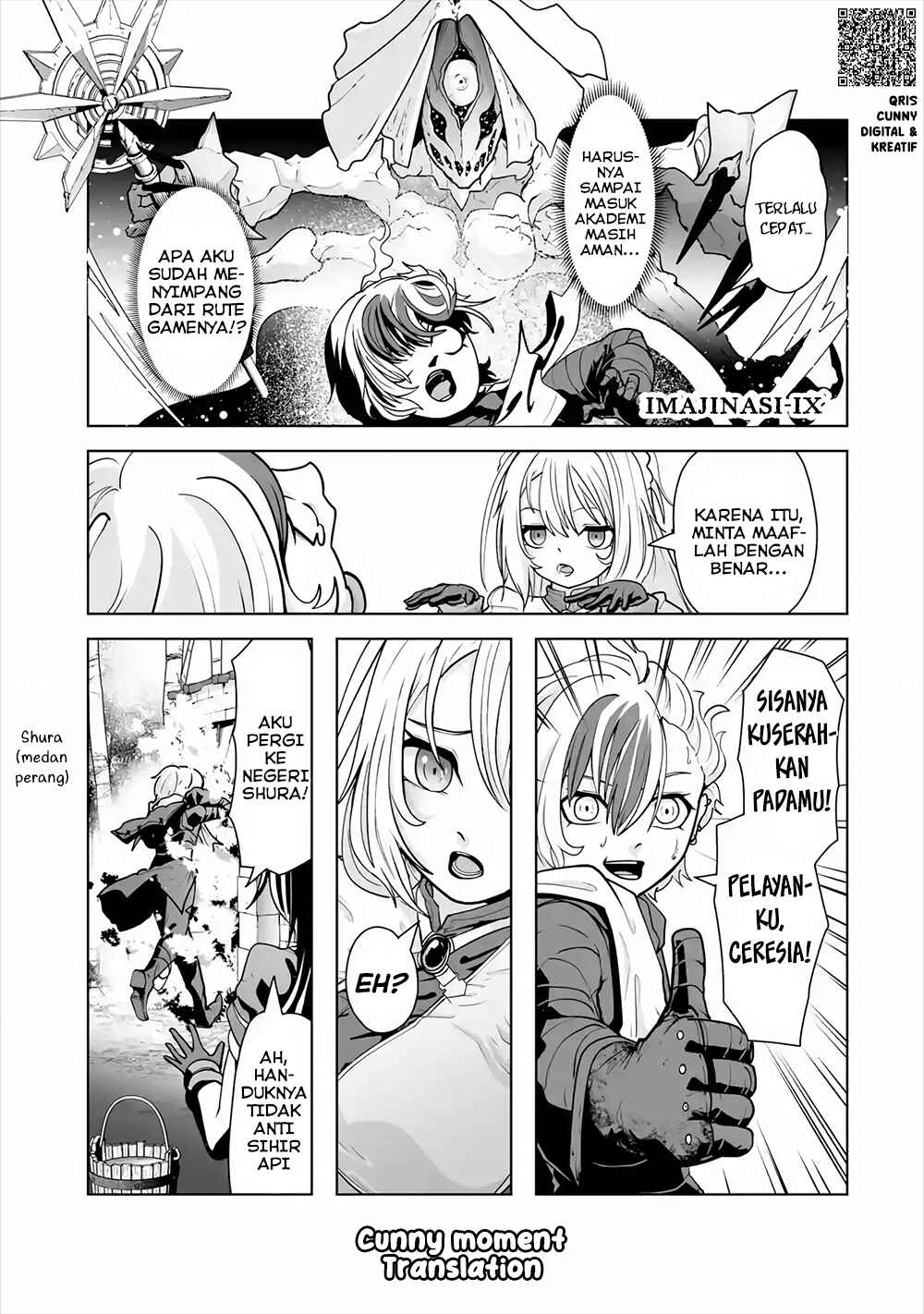 Baca Akuyaku Kizoku ga Hirakinaotte Hametsu Flag wo “Jitsuryoku” de Tatakiotteitara, Itsunomanika Heroine-tachi kara Eiyuushi Sareru you ni Natta Ken - Chapter 1 halaman 29
