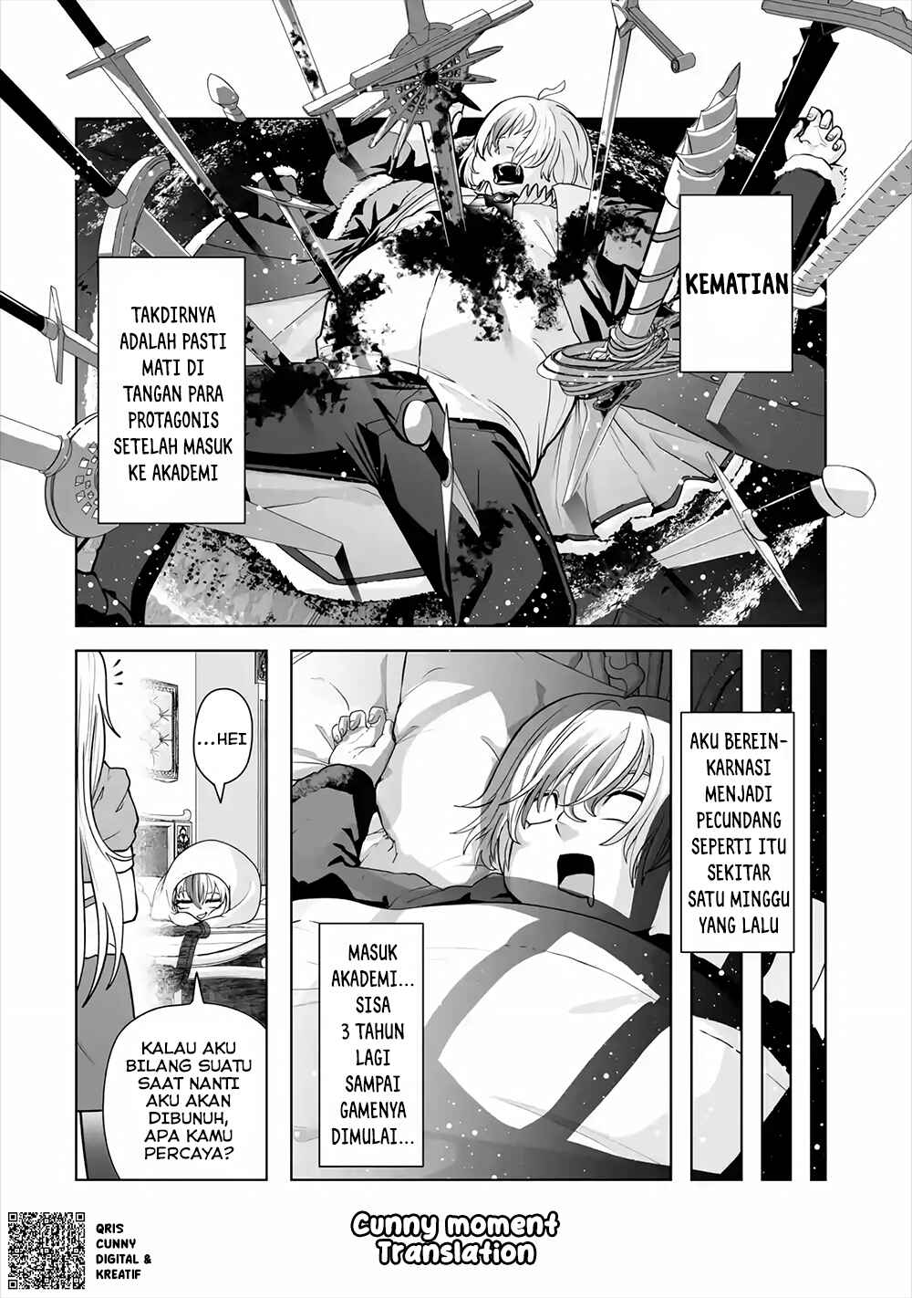 Baca Akuyaku Kizoku ga Hirakinaotte Hametsu Flag wo “Jitsuryoku” de Tatakiotteitara, Itsunomanika Heroine-tachi kara Eiyuushi Sareru you ni Natta Ken - Chapter 1 halaman 8
